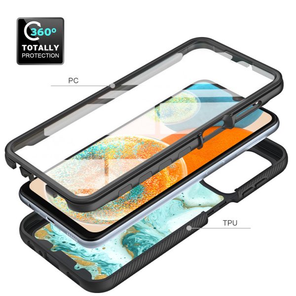 For Samsung Galaxy A23 5G Phone Case, with Built-in Screen Protector, Full-Body Protective Shockproof Rugged Bumper Cover - Image 4