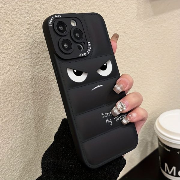 A Soft Rubber Anti-Slip Down Jacket Style Phone Case with Anime Pattern Printing, Suitable for Apple Series 11, 12, 13, 14, 15, 16 Pro Max, Samsung Series A05, A15, A25, A35, A55, S23, S24 Ultra, And Redmi Series 9 Note, 10 Note, 11 Note, 12 Note. - Image 13