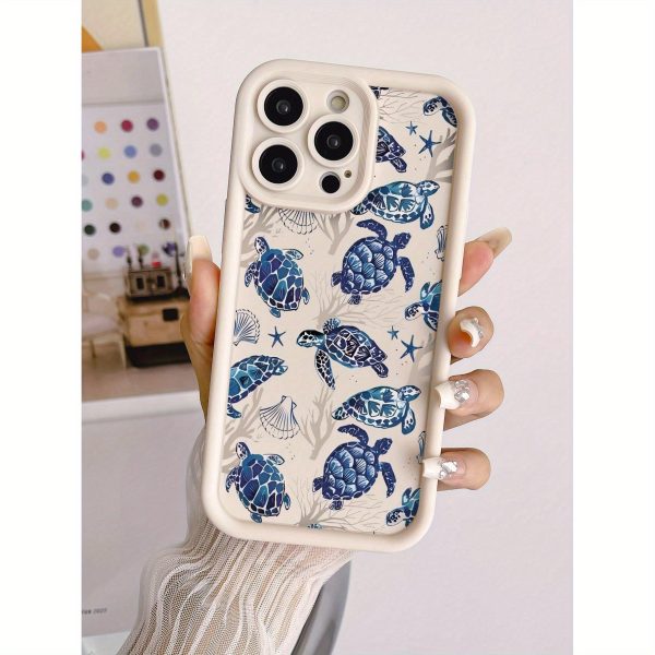 Colorful Painting Design of a White High Bamboo Turtle, Suitable for All Series of Samsung Galaxy Phone Cases. - Image 2