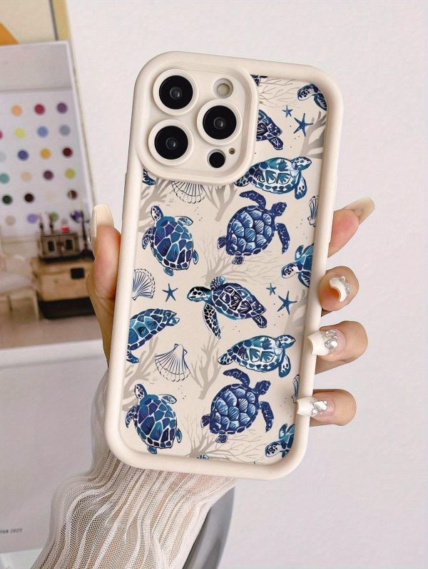 Colorful Painting Design of a White High Bamboo Turtle, Suitable for All Series of Samsung Galaxy Phone Cases. - Image 6