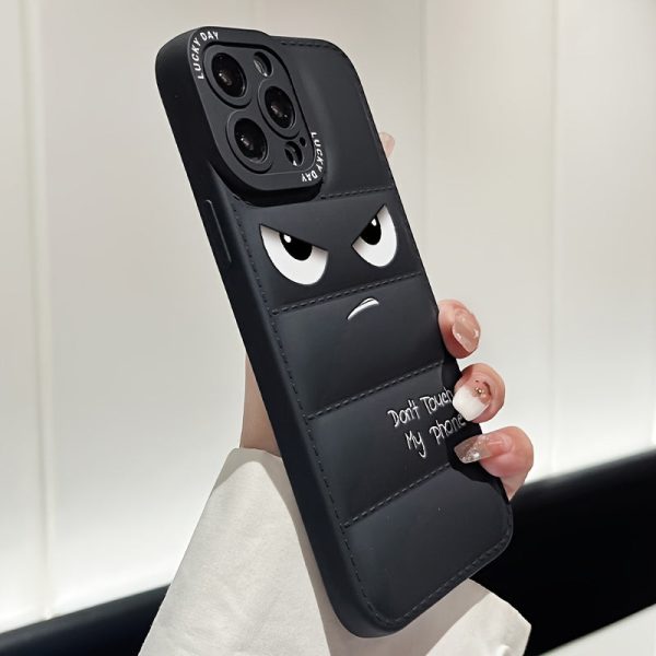 A Soft Rubber Anti-Slip Down Jacket Style Phone Case with Anime Pattern Printing, Suitable for Apple Series 11, 12, 13, 14, 15, 16 Pro Max, Samsung Series A05, A15, A25, A35, A55, S23, S24 Ultra, And Redmi Series 9 Note, 10 Note, 11 Note, 12 Note. - Image 12
