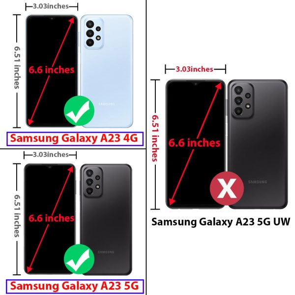 For Samsung Galaxy A23 5G Phone Case, with Built-in Screen Protector, Full-Body Protective Shockproof Rugged Bumper Cover - Image 6