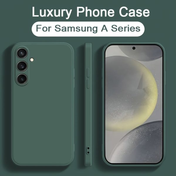 for SamSung for Galaxy A16/A36/A56/A55/A35/A15/A14/A34/A54 5G Case, Original Liquid Shockproof Soft TPU Phone Case for SamSung A Series - Image 3