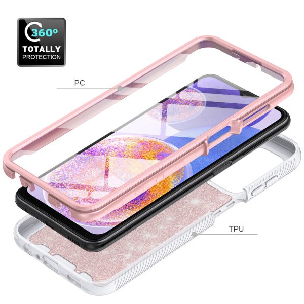 For Samsung Galaxy A23 5G Phone Case, with Built-in Screen Protector, Full-Body Protective Shockproof Rugged Bumper Cover - Image 3