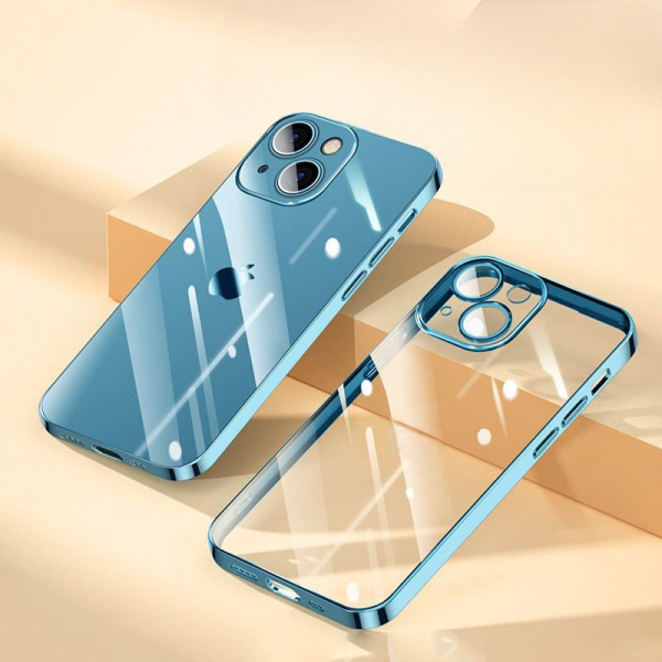 Advanced Gradient Blue Colorful Shell Bracket For Mobile Phone Cases