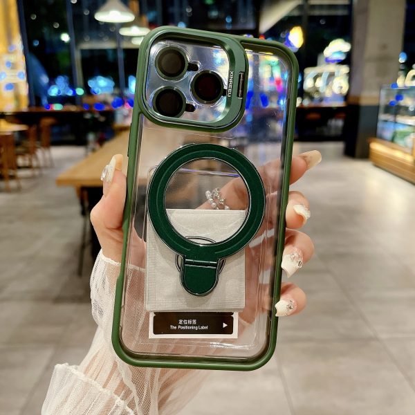 Transparent Flower Pattern Phone Case - Image 2