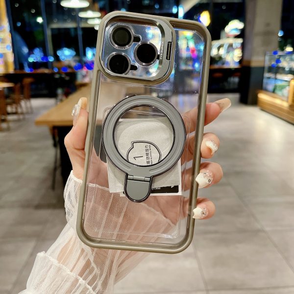 Transparent Flower Pattern Phone Case - Image 5