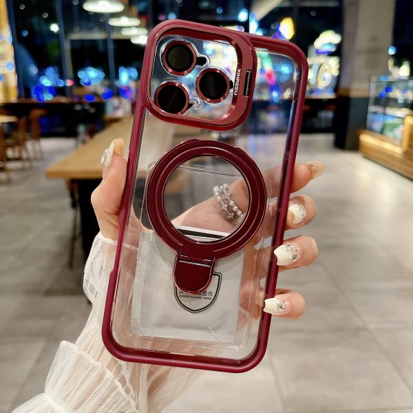 Transparent Flower Pattern Phone Case - Image 3